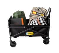 Carro de Compra Plegable 60L con 4 Ruedas Giratorias - Carrito de la Compra Resistente y Ligero - Carro Plegable con Ruedas para Supermercado, Playa y Camping - Manillar Ajustable y Bolsa Impermeable