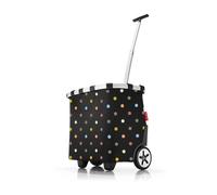 Carro de compra Reisenthel Carrycruiser negro con estampado