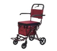 Carro de compras multifunción para caminar para ancianos, ajustable, asistente familiar, fiable