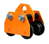 Carro de empuje de acero, ancho ajustable de 2,7" a 5,5", for garaje, carro manual de 1 a 3 toneladas, capacidad de 2200 a 6600 lb(2ton/4400lbs)