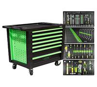 JBM 53904 CARRO DE HERRAMIENTAS 7 CAJONES VERDE