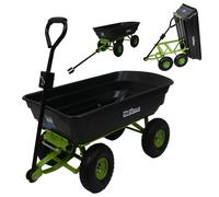 Carro De Jardín Carro De Mano Carro De Transporte Carro Boller Kippbar 300 KG