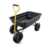 Carro de jardín de Mano Plegable, Capacidad de Carga de 180 kg, Carretilla de jardín, Remolque de Mano