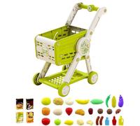 Carro De La Compra De Juguete Para Niños 1 3 Años - Juego De Juego Con Comida | Juego Simbólico Para Aprendizaje Niños 1-3 Años Niña Casa De Muñecas