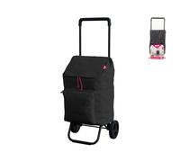 Carro De La Compra Gimi New Argo Negro Hecho En Italia