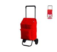 Carro De La Compra Gimi New Argo Rojo Hecho En Italia