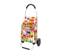Carro de la compra - Trolly, tulipanes