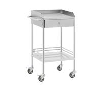 Carro de laboratorio - 2 estantes de 43 x 39 x 13 cm - 1 cajón - 40 kg | Steinberg Systems
