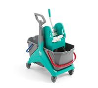 Carro de limpieza TTS Nickita Tec - 25 + 25 L - Verde