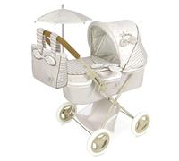 Coche De Muñeca Plegable Veronacon Sombrilla.para Muñecas De Hasta 48 Cm.38x65x60 Cm (decuevas - 85078)