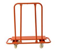 Carro de paneles para paneles de yeso, panel de placa de manipulación, carro seco, 2200 libras, carro camión de metal naranja, para paneles de pared, paneles de yeso