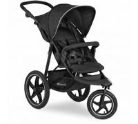 hauck Runner 2 Silla de Paseo Ligera hasta 22 Kilos - Carrito Bebé Reclinable desde el Nacimiento - Carro de 3 Ruedas Neumáticas Grandes - UV 50+ - Negro