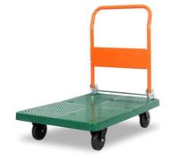 Carro de Plataforma for Trabajo Pesado, Carro de Mano, Carro de Empuje con Ruedas giratorias de 360 Grados for Almacenamiento de Carga Carretilla Mano(90 * 59cm)