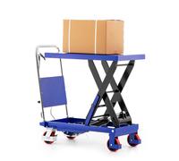 Carro de plataforma mesa elevadora carretilla hidraulica taller- 500 kg