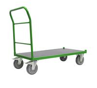 Carro de Plataforma Transporte Carretilla 500kg 119x59cm Almacen