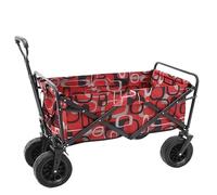 Carro de playa plegable ligero para transporte al aire libre, carrito portátil de camping, carrito plegable resistente para uso en playa y jardín (A)