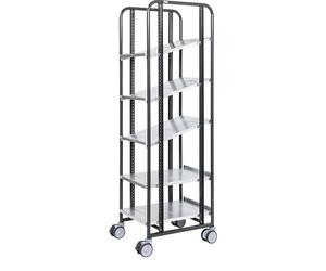 Carro de preparación de pedidos E-Commerce Kongamek, 5 pisos