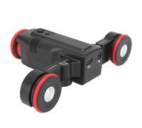 Carro de Riel para Cámara con Cabezal Esférico, Carro Deslizante Eléctrico para Teléfono Inteligente con Cámara DSLR, Tornillos de Conmutación, Control de Aplicaciones, Ajuste