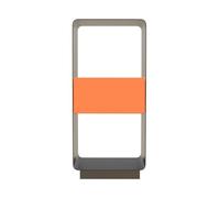 Carro de salón, Gabinetes de almacenamiento for salones de belleza, vitrinas for obras de arte, vitrinas multifuncionales for peluquerías y barberías.(Orange)