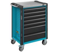 HAZET Carro de Taller Asistente 7 Cajonera Placa de Acero Inoxidable 179NX-7