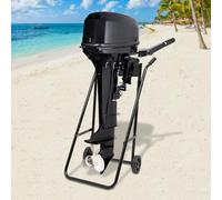 Carro de Transporte AußenEnborder Para Motor Fueraborda - Plegable Engine Trolley, Bootsmotor Con Placa Colgante 3 cm de Grosor - Para Motores Largos