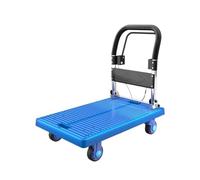 Carro de transporte resistente con freno de mano, plataforma de alta velocidad, remolque AllTerrain para fácil transporte y transporte (tamaño grande)