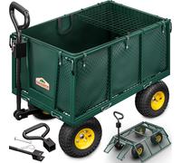 Carro de transporte verde 110x75x52cm 550kg