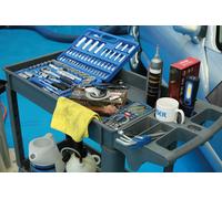 Laser Tools 8089 Workshop Utility Cart, Twin Level
