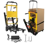 Carro eléctrico de mano para subir escaleras, 200.0 kg, carrito de mano plegable resistente para mudanzas, almacén, distribución logística (120 W)