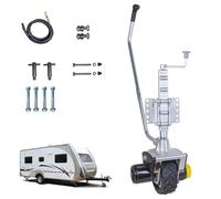 Carro eléctrico para remolque, capacidad de remolque de 6000 libras, motor de 350 W y 12 V, ideal para remolques móviles, caravanas, barcos