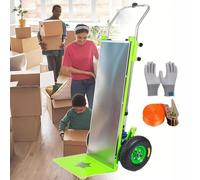 Carro Eléctrico para Subir Escaleras, Carretilla Mano Eléctrica,Carretilla Elevadora Eléctrica para Subir Y Bajar Escaleras con Capacidad De 200 Kg para Transporte. 22A