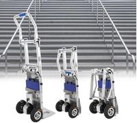 Carro eléctrico para subir escaleras, plegable, motorizado, para uso personal, almacenamiento, logística y distribución, resistente y portátil
