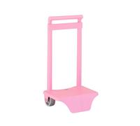 Carro Escolar Portamochila SAFTA Guardería Rosa 18 x 54 x 16 cm.