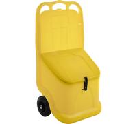 Carro esparcidor eurokraft basic, ideal para graneles, contenido 75 l