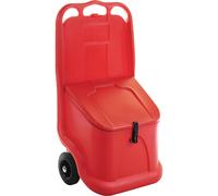 Carro esparcidor eurokraft basic, ideal para graneles, contenido 75 l