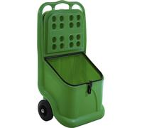 Carro esparcidor eurokraft basic, ideal para graneles, contenido 75 l