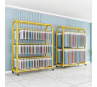 Carro Expositor de Acero Resistente con Ruedas con Bloqueo, Perchas Ajustables y Soporte para Rollo de Vinilo - Estante para película Que Cambia de Color, 10 Perchas, 180x45x200 cm para Alma