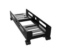 Carro For Computadora Con Soporte For PC,Soporte Rodante For CPU Con Ruedas De Bloqueo De 360°,Soporte De Torre For PC De Ancho Ajustable,Carga Máxima 220 Libras,para Alfombra(Black,630x90x340mm)