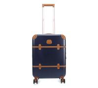 Carro IATA BRIC'S Bellagio 38X55X23 Azul/Cuero