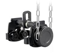 Carro Manual Accionado Por Cadena, Carro De Viga De Dos Ruedas, Capacidad De Carga De 1 A 3 Toneladas (2200 A 6600 Libras), Brida Ajustable De 2 A 6,7 pulgadas(3ton/6600lbs)