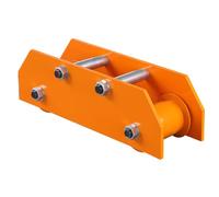 Carro manual de acero de 1,5 a 3 toneladas, ancho de brida de 9,4 a 12,5 cm for garaje, carro de empuje extendido(1.5 tons/3300 lbs)