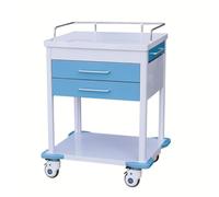 Carro médico móvil con ruedas y cajones, carrito de enfermería y cirugía para clínica, hospital, salón, laboratorio