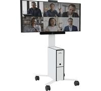 Carro móvil para TV COWORKSTATION® DURABLE, H x A x P 1292 x 572 x 574 mm