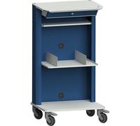 Carro para aparatos/ordenadores portátiles ANKE, con compartimento para portátil, bandeja adicional