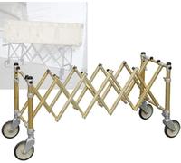 Carro para ataúdes - Camilla fúnebre portátil y camión para Iglesia para facilitar el Transporte y el Almacenamiento.