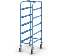 Carro para hacer lotes eurokraft pro, L x A x H 700 x 535 x 1573 mm