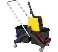 Carro para limpieza en húmedo AQUVA Vermop, con lanza