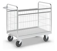 Carro para paquetes galvanizado Kongamek, H x A x P 1025 x 1190 x 650 mm