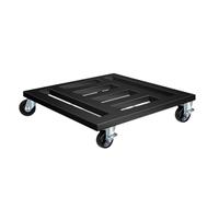 Carro para plantas con ruedas bloqueables, carrito móvil para un fácil transporte en interiores y exteriores y exhibición de plantas en maceta