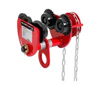 Carro para polipasto - 1000 kg - ajuste de ancho de 77 - 133 mm - con cadena | Steinberg Systems